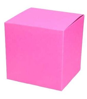 Baby Cadeau Kubus Fuchsia