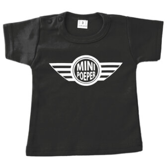 Baby T-Shirt Mini Poeper Maat 62