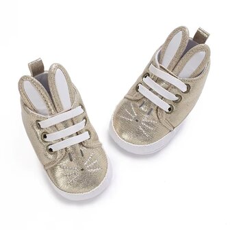 Baby Sneaker Bunny Gold