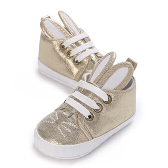 Baby Sneaker Bunny Gold