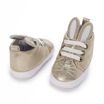 Baby Sneaker Bunny Gold