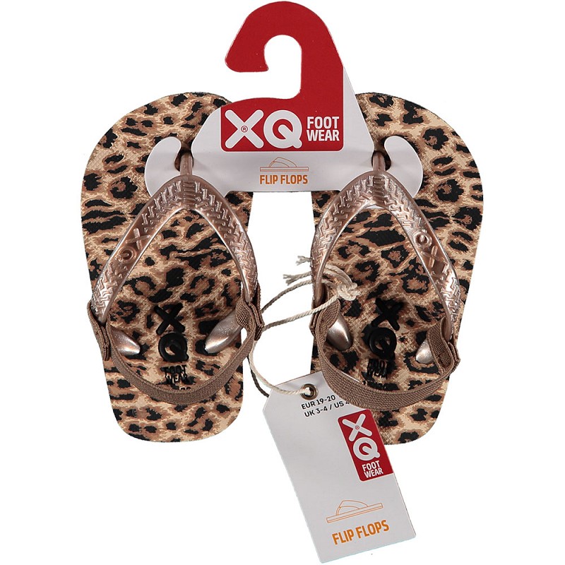 XQ Kinder Slippers Panter voor meisjes