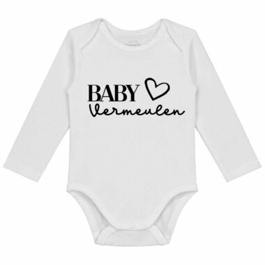 Custom Babykleding Design Baby 🖤