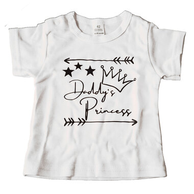 Baby Wit T-Shirt Daddy's Princess Maat 62